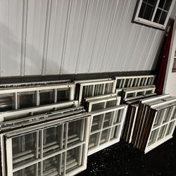 Vintage 1930’s Window Sashes And Door