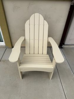 Outdoor Adirondack chair