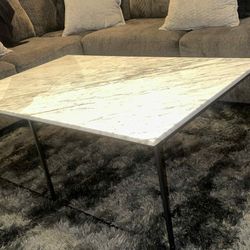 Stunning White Marble Coffee Table