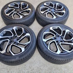 RIMS WHEELS, 245/45/19  CHEVY TRAILBLAZER, CHEVY TRAX, CHEVY  Equinox BOLT PATTERN 5X114 NEW RIMS NEW TIRES