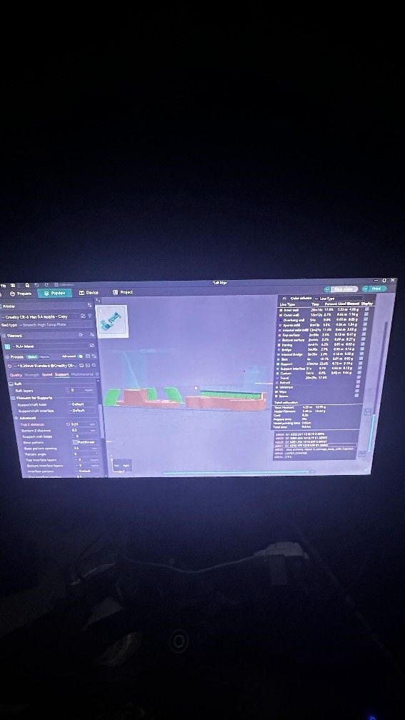 HP 20 Inch Computer Monitor - No Cords