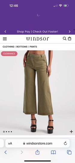 Wide Leg Pants