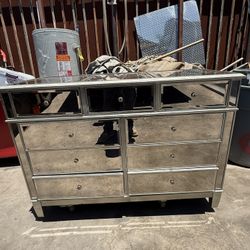 Mirror  Drawer Dresser 