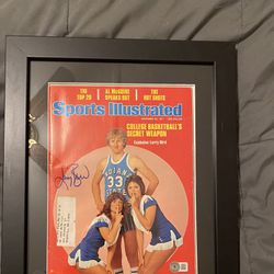 Larry Bird Autographed 1977 Sports Illustrated 