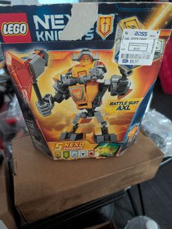 2 LEGO Retired NEXO Knights - Battle Suit Aaron and Axl