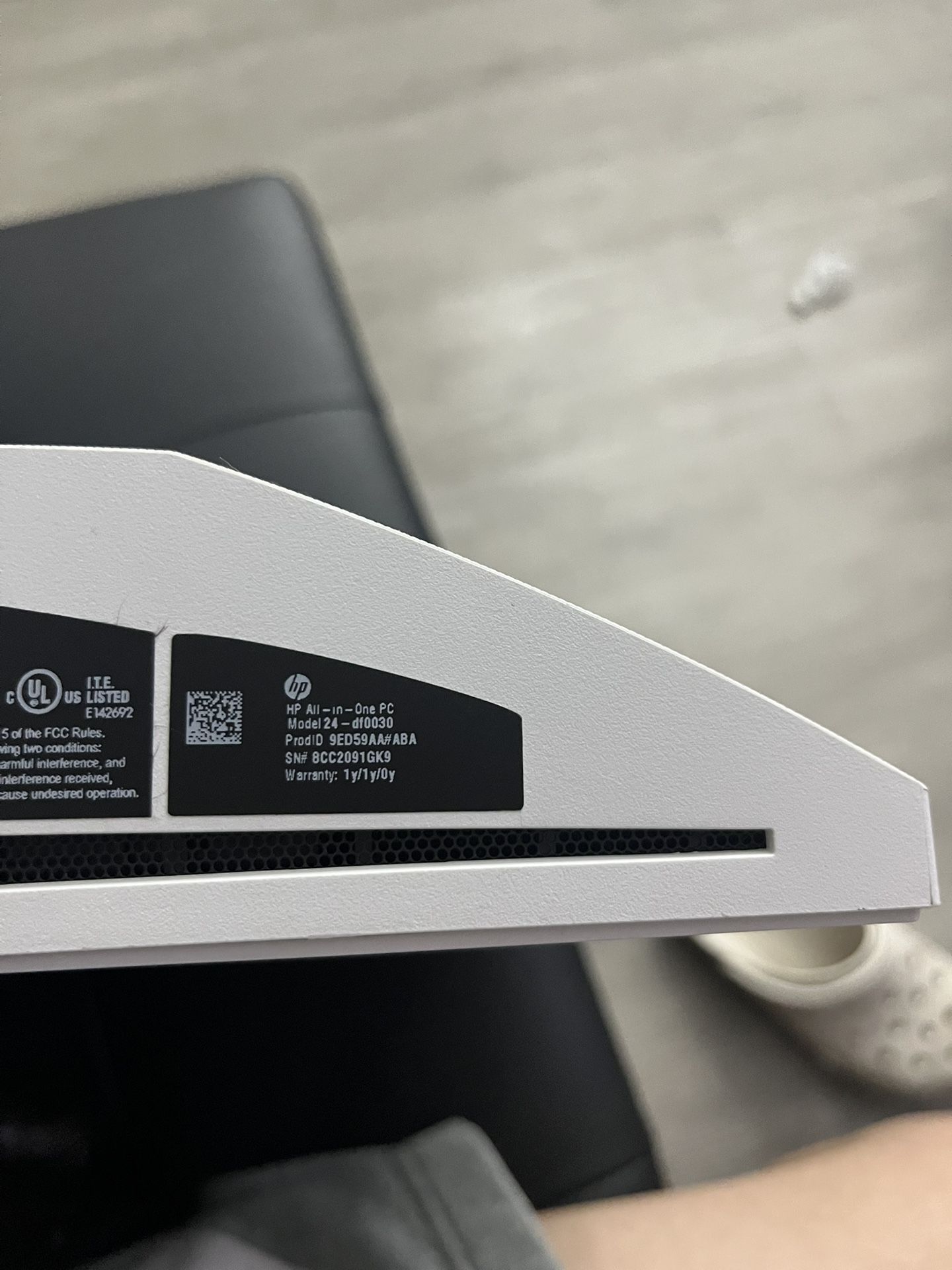 HP All - In - One PC Model 24 inch