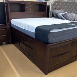Queen Bed Frame (No Mattress Included) 