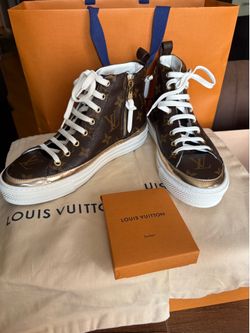 Louis Vuitton Stellar Sneaker Boots – Monogram Canvas | Size EU 37.5 (approx. US Women’s 7–7.5)