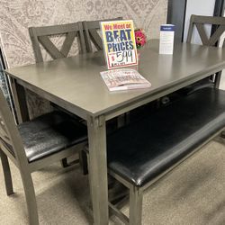 Amazing Dining Sets! $499! Easy Financing! 🔥📲🚨 