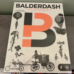 Mattel Games ​Balderdash Board Game for Adults & Teens with Guessing & Bluffing, The Game of Twisting Truths for 2 to 6 Players