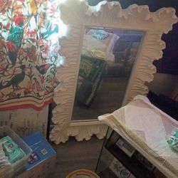 Full Body Mirror. Wooden. 