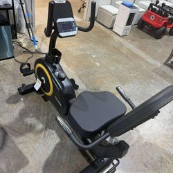 Vanswe RB405 Recumbent Stationary Bike – Heavy-Duty 400 lb Weight Capacity