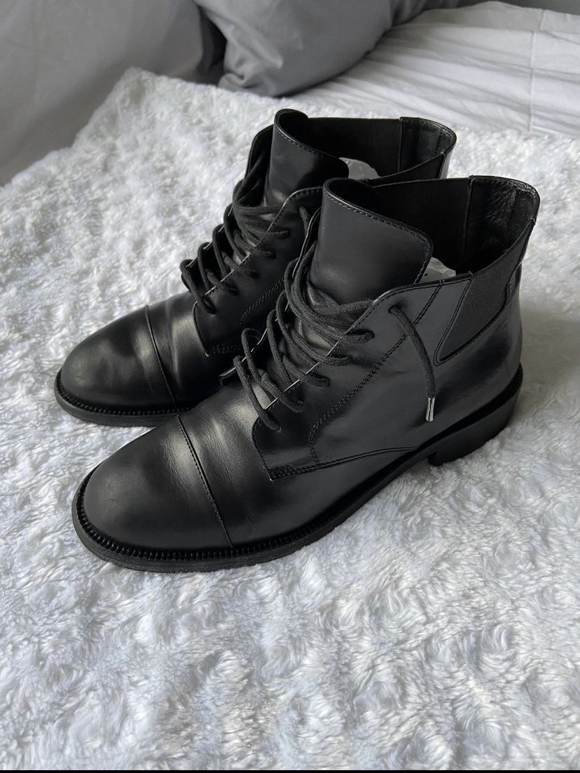 Hedi Slimane Saint Laurent Paris Combat Boot Saint Laurent Hedi