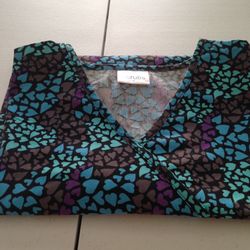 One 3X scrub top new