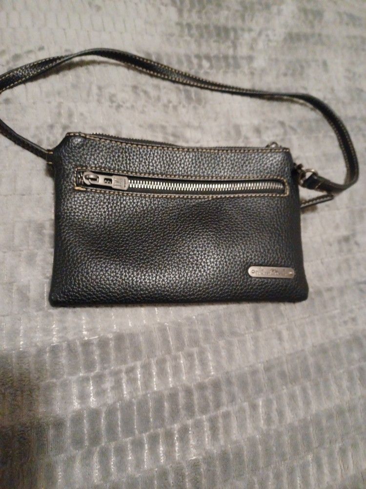 Montana West LEATHER & COWHIDE small Purse 