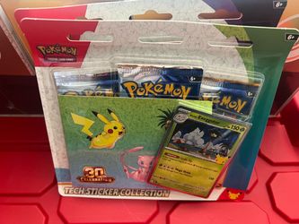 Pokemon 30th celebration’s tech sticker collection