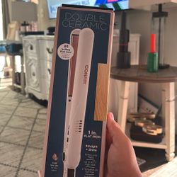 Conair Double Ceramic 1 in. Flat Iron