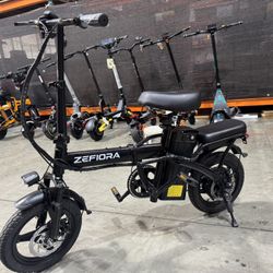 Folding electric bicycle