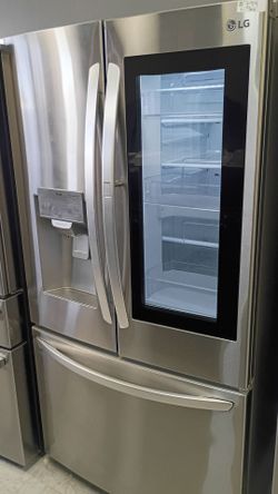 Stainless French door cooling and freezing with warranty delivery available fee depends on address 🏠🛣️🚛
