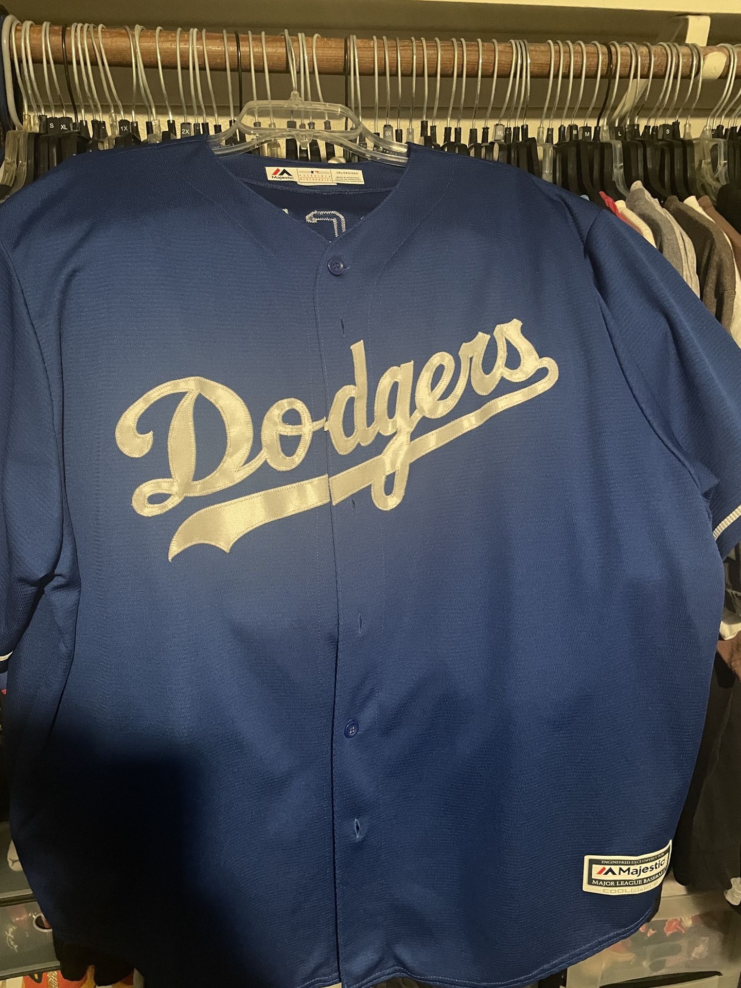 Dodgers Kershaw Home Jersey-2XL