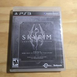 Skyrim Legendary Edition Ps3