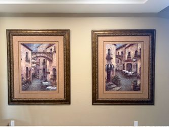 Large framed prints