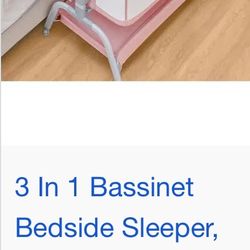 Pink Bassinet 