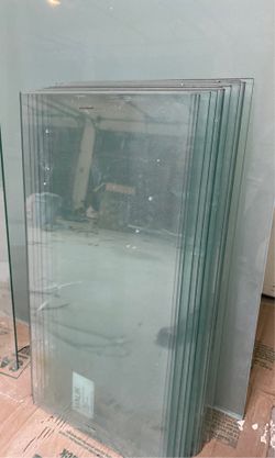 Glass Shelves - 12” x 24”