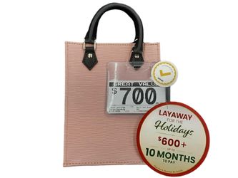 Louis Vuitton Petit Sac Plat Pink Purse / Handbag