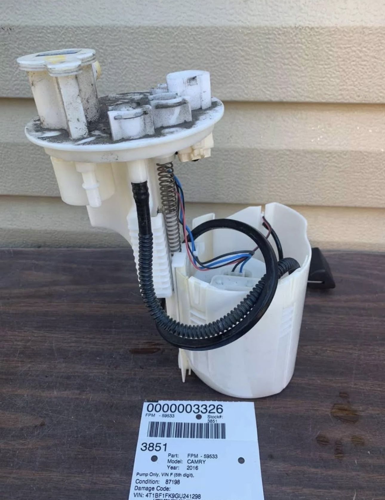 Fuel pump Toyota Camry