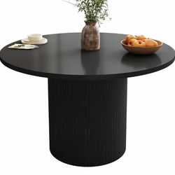 47” Round Black Table Brand New - Never Used