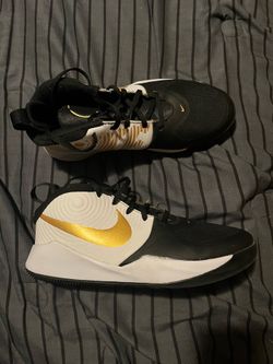 Nike Team Hustle D 10 shoes size 7Y