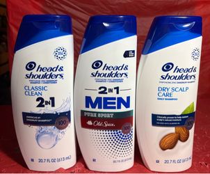 Head and Shoulder Shampoo  20.7 Fl Oz $7 each