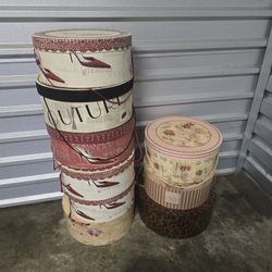 Vintage Hat Boxes