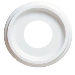 Open Box Hampton Bay 10 in. White Smooth Ceiling Medallion
