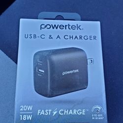 Fast Charged Block Type A & Type C Brand New Asking $10 Firm on Price 