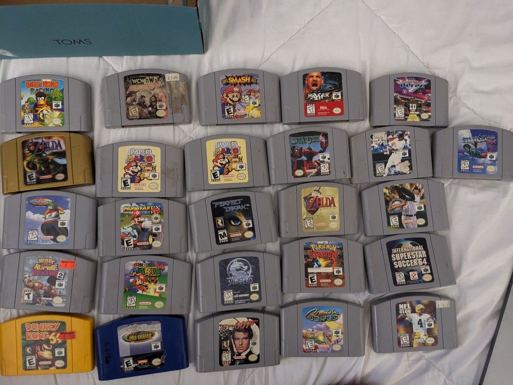 N64 Games Lot