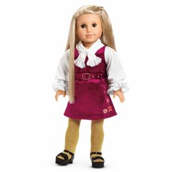 American Girl Julie's Christmas Outfit with original box