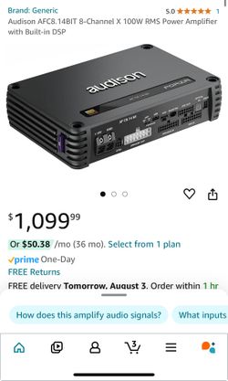 Audison AFC8.14BIT 8-Channel