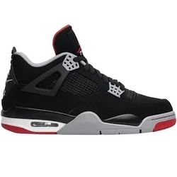 Jordan 4 Retro Bred Sz 12