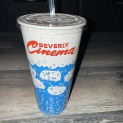NEW BEVERLY CINEMA TASTY BEVERAGE CUP QUENTIN TARANTINO PULP FICTION LA FILM