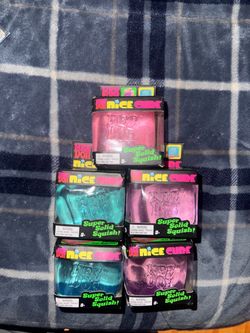 Nee Doh Nice Cube Squish Toys – Lot of 5