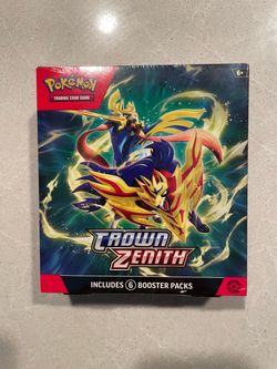 Crown Zenith Booster Bundle *SEALED* Pokemon Sword Shield Mewtwo Arceus Charizard English VSTAR Universe Giratina Palkia Dialga