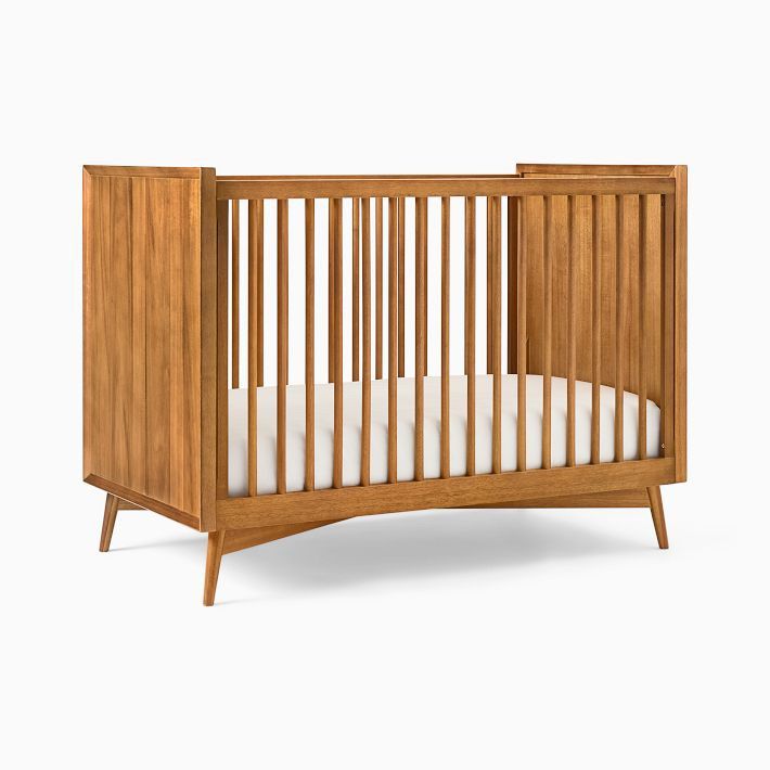 West Elm Mid century Crib + Toddler Bed