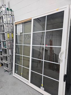 New Jeldwen 72x80 Vinyl Sliding Door 