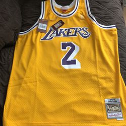 Mitchell&ness Size 2x Lakers Dereck Fisher 