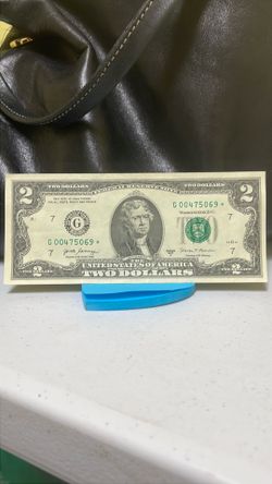 $2 Star Note