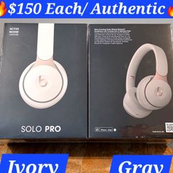 🔥Beats Solo Pro Wireless NC🔥100% Original🔥$150  Firm On Price🔥 New Sealed