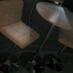 Stool And 2 Chair 