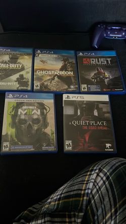 5-Game Video Game Bundle - PS4 and PS5 Physical Discs